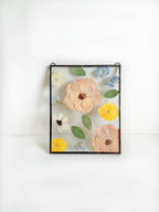 Custom 8 × 11 Memorial Flower Preservation Frame