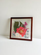 11x11 custom pressed flower frame