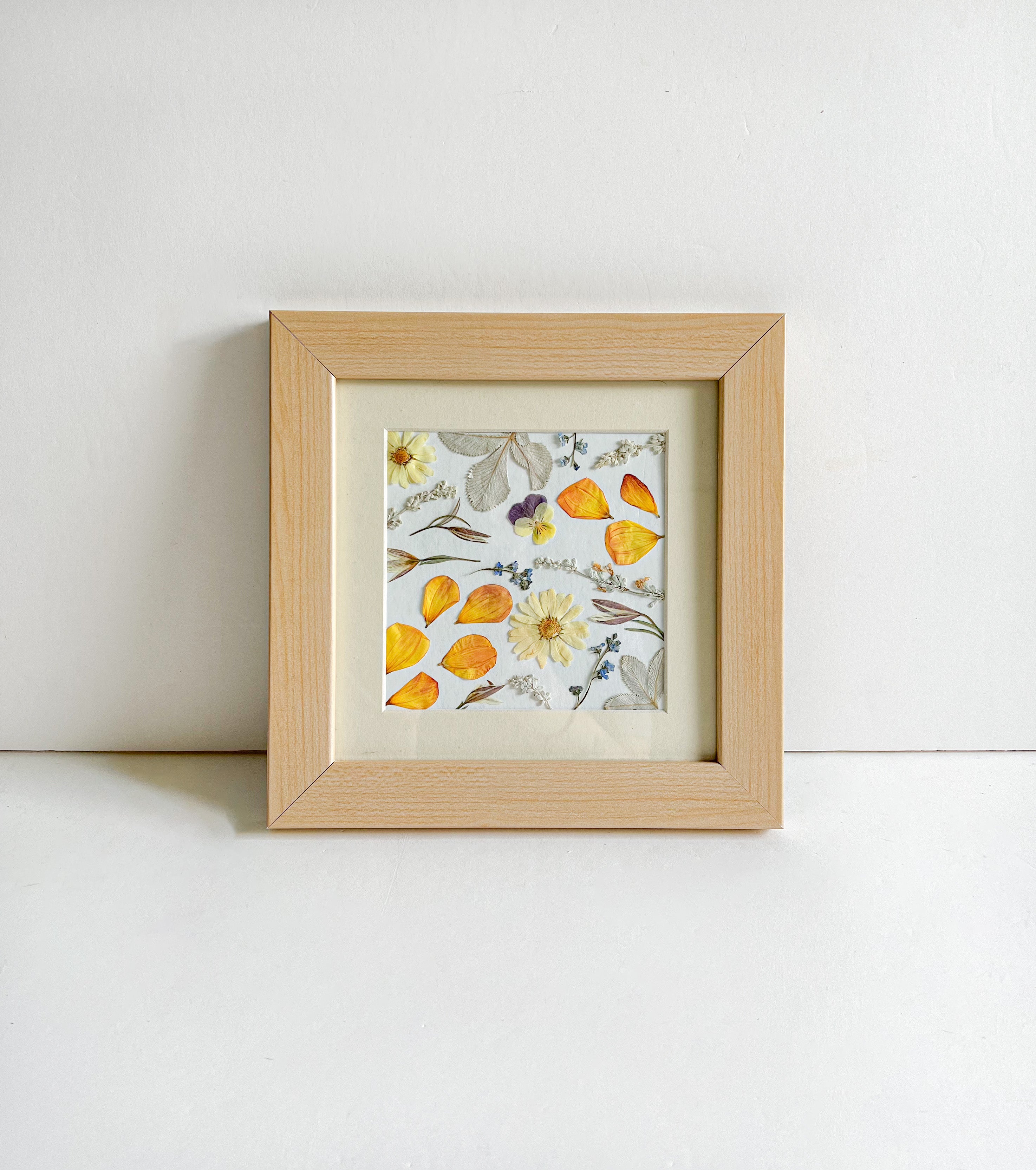 8x8 Modern Pressed Flower Frame