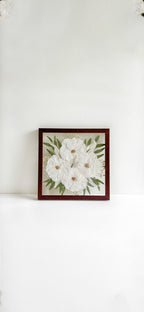 11x11 custom pressed flower frame