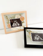 Custom Flower Sonogram Frame