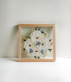 11x11 custom pressed flower frame