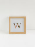 Custom 8x8 Flower Letter Frame