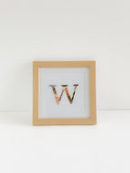 Custom 8x8 Flower Letter Frame
