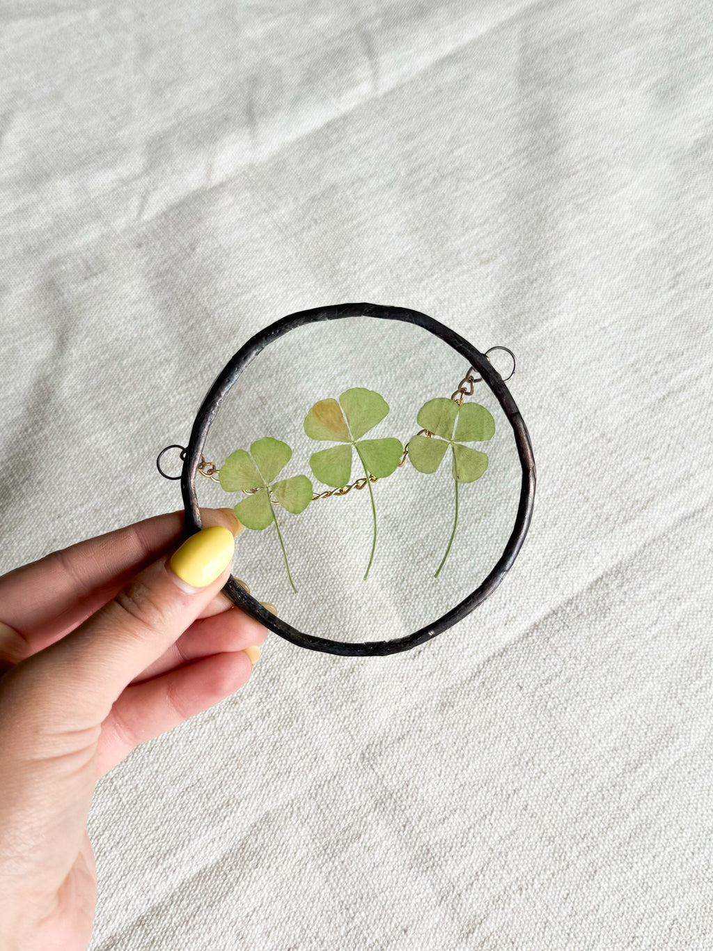 3x5 four leaf clover