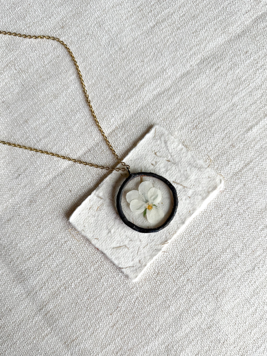 botanical necklaces