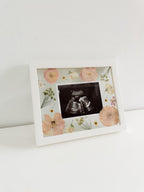 Custom Flower Sonogram Frame
