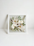 11x11 custom pressed flower frame