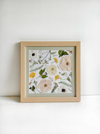 12x12 Modern Pressed Flower Frame