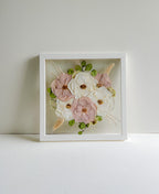 11x11 custom pressed flower frame