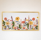 24x48 Custom Pressed Flower Frame