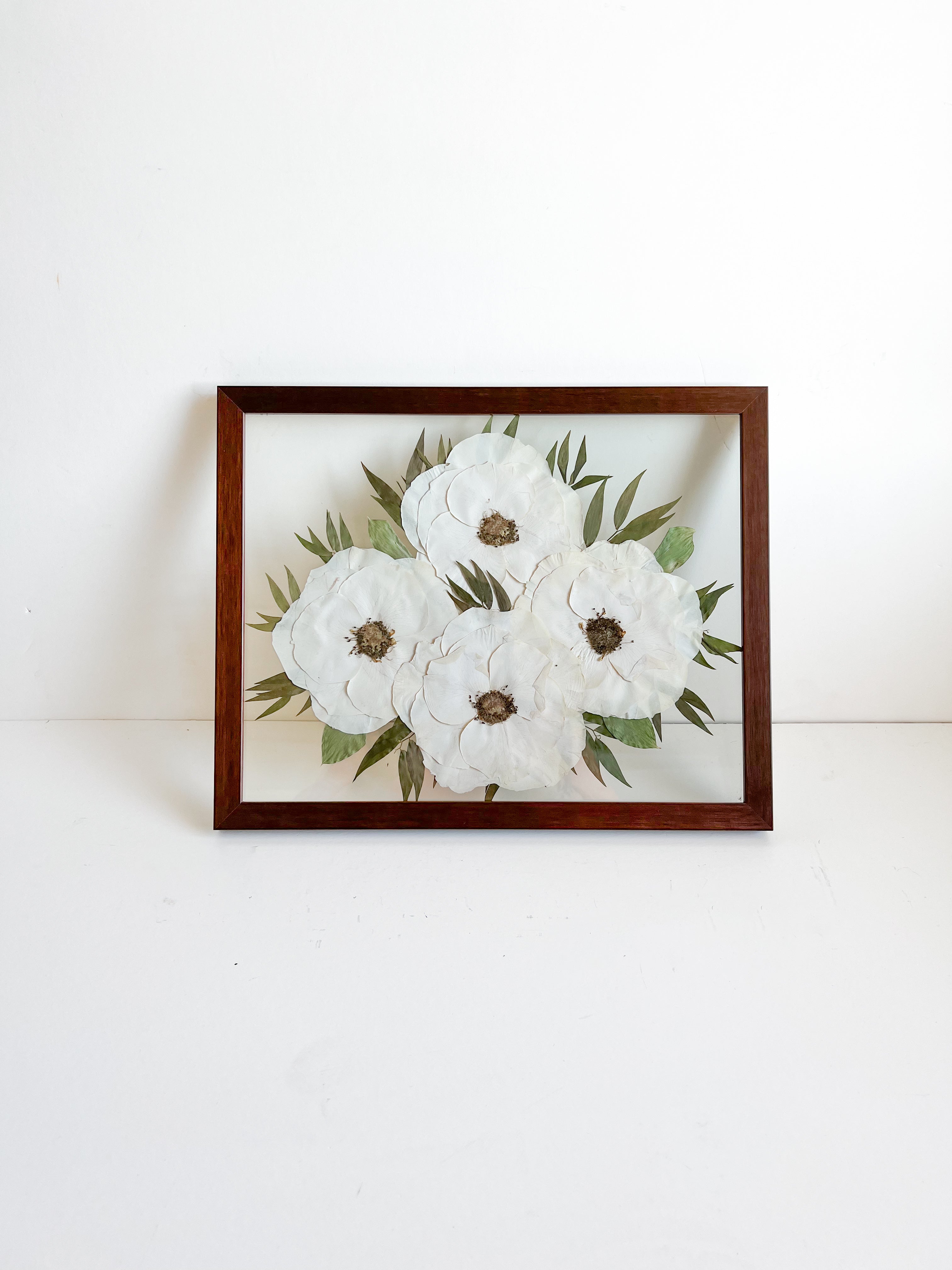 8x11 Custom Pressed Flower Frame