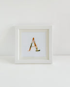 Custom 8x8 Flower Letter Frame